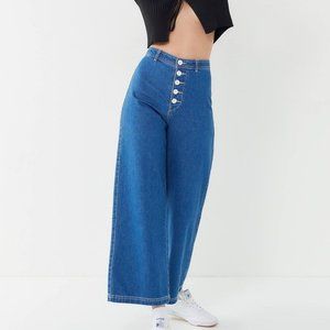 BDG UO Wide Leg Button Down Jeans